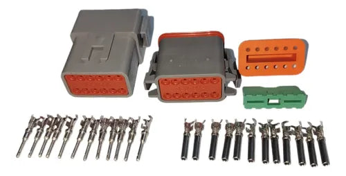 DT04-12S DEUTSCH CONECTORES 12 PINES SERIE DT